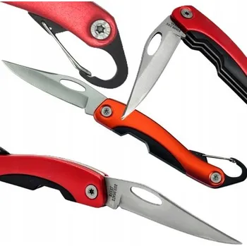 Kuchyňský nůž Nůž Skládací taktický ocelový nůž s karabinou Survival