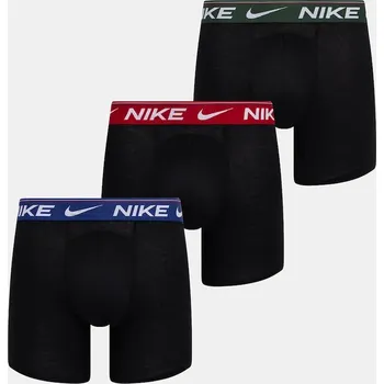 Boxerky Boxerky Nike 3-pack pánské, černá barva, 0000KE1257 99E, vel. L