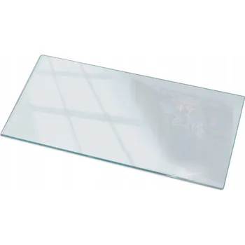 Krbová kamna Skleněné tvrzené sklo Podstavec pod elektrický krb Koza Kamna 125x50