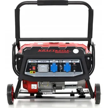 Elektrocentrála Benzínová elektrocentrála, jednofázová, přenosná Kraft&Dele 3000 W