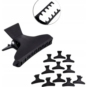 Sponka do vlasů Ponik's 12 ks černá