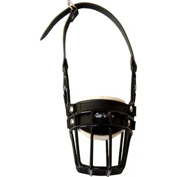 Náhubek pro psa Náhubek kovový Něm.ovčák,Malamut - fena, gumoplast 110 x 140 x 115 mm