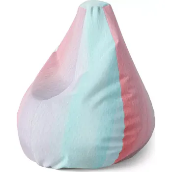 Sedací pytel Sablio Sedací vak Pear Cukrová vata - 70 x 95 x 15 cm