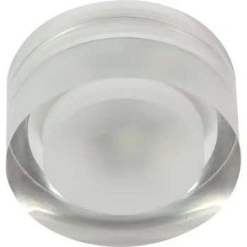 Podhledové stropní LED světlo GALLATIN - 3W, 6500K (studená bílá), 7cm, kulaté, čiré