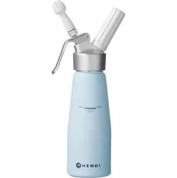 Termoska Hendi 975862 Šlehačková láhev, edice Kurta Schellera 0,5 l, modrá
