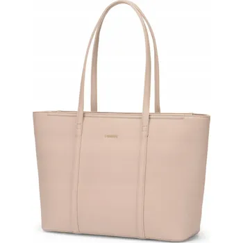 Kabelka PUCCINI shopper kabelka eko kůže béžová