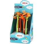 EASY Kids FLEXILE Silikonové gelové pero, modrá náplň, 0,5 mm, 36 ks v balení, různé vzory