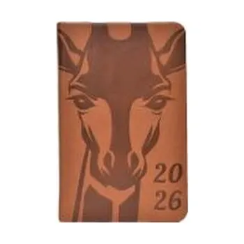 Diář Terminarz 2026 tygodniowy 9x14cm zwierzęta MIX