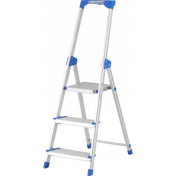 Žebřík Hliníkový Žebřík Lemar 3 do 150 kg