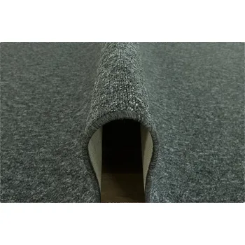 Koberec KOBEREC ŠEDÝ ODOLNÝ SMYČKOVÝ TURBO S ATESTEM DO KUCHYNĚ OBÝVACÍHO POKOJE 200x200 cm