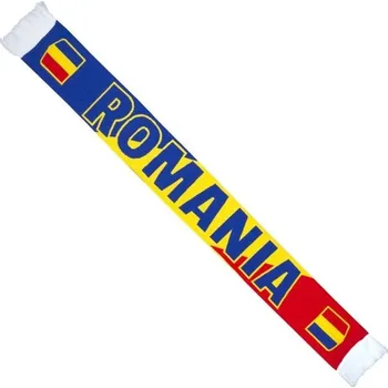 Šála Zimní šála FLLÖS FANLINE SCARF ROMANIA 5 UNI Žlutá, Modrá, Červená