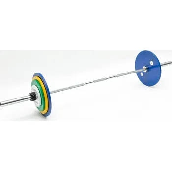 Příslušenství k čince TRUESTEEL Tréninková Olympijská osa - Váha: 20 kg, Délka: 220 cm