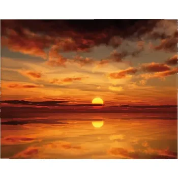 Plakát Sablio Plakát Oranžové slunce - 60x40 cm