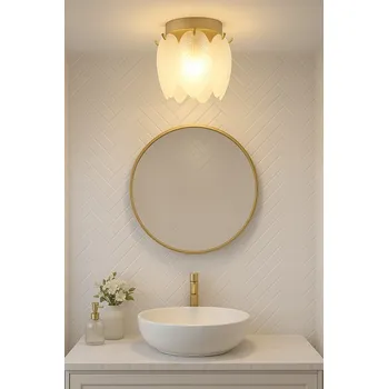 Stropní svítidlo malý zlatý stropní svítidlo Luxury Bergamo MX1703