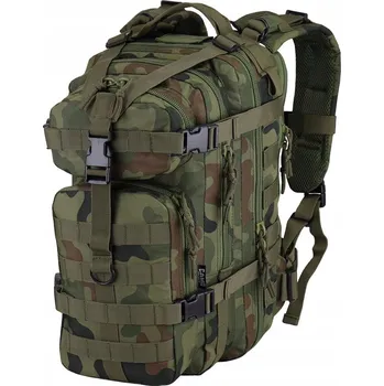 turistický batoh Vojenský Batoh Camo Assault 20-40L Multicolor