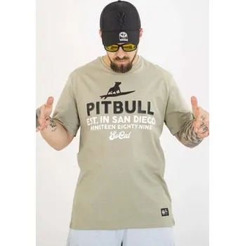 Pánské tričko s kulatý výstřihem Pitbull, velikost M