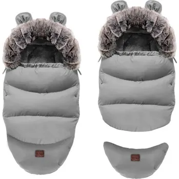 Spacák Dětský spací pytel TEDDY GROW-UP - světle šedý