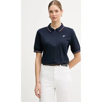 Pánské tričko Polo tričko Tommy Hilfiger WW0WW47853 námořnická modř 59X, vel. XS