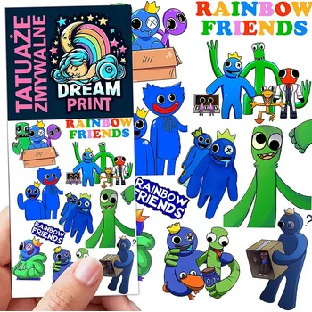 Odstranitelné tetování Smyvatelné tetování pro děti - motivy REKSIN