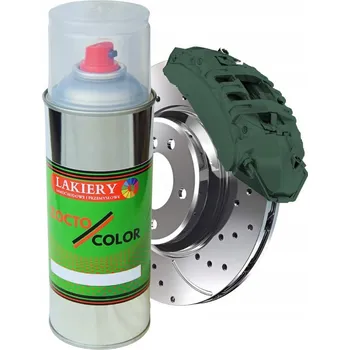 Barva ve spreji BARVA VE SPREJI NA BRZDOVÉ TŘMENY RAL 6028 POLOMATNÁ