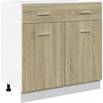 Kuchyňská skříňka Kuchyňská skříňka Lyon se zásuvkou, dub sonoma, 80x46x81,5 cm