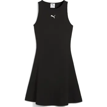 Dámské šaty Dámské šaty PUMA WARDROBE ESS RIBBED DRESS 63204901 PUMA BLACK XS