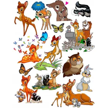 Odstranitelné tetování DOČASNÉ OMYVATELNÉ TETOVÁNÍ PRO DĚTI - BAMBI