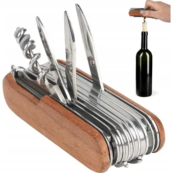 Multifunkční nůž NŮŽ NŮŽ MULTIFUNKČNÍ NŮŽ 26V1 NEREZOVÁ OCEL NA KEMPOVÁNÍ A RYBAŘENÍ