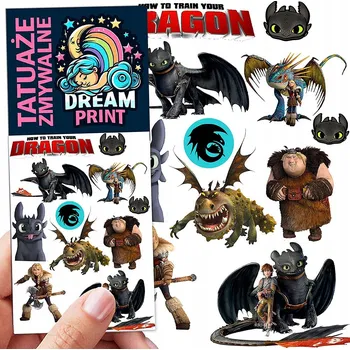 Odstranitelné tetování Filmová a herní nálepka na tetování Dětské vodní tetování Omyvatelné k narozeninám Dárek Dočasný dárek pro děti Originální opakovaně použitelné Spousta Vzorů