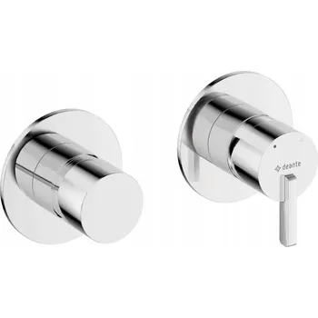 Vodovodní baterie Sprchová baterie Deante stříbrná
