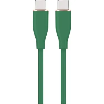 Datový kabel Kabel Cablexpert USB-C - USB-C 1,5 m zelený