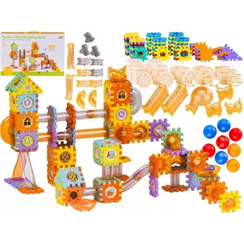 ostatní stavebnice STAVEBNÍ STAVEBNICE MRAMOROVÁ DRÁHA 226 DÍLŮ