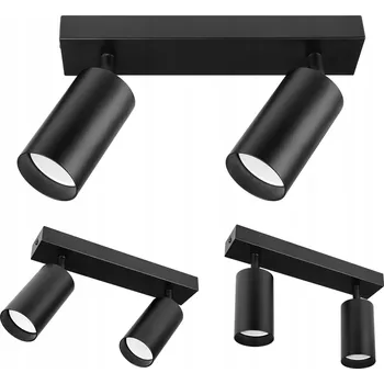 Reflektor sufitowy obdélníkový Masterled černý