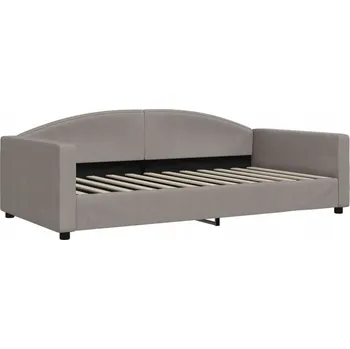 Pohovka Rozkládací pohovka taupe 223 x 110 x 75 cm