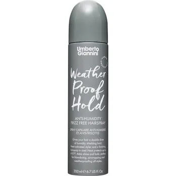 Stylingový přípravek Umberto-Giannini Sbirka Oprava-krepateniWheatherproof Hold Frizz Free Hairspray 200 ml (1&nbsp;800,00 Kč / 1 l)