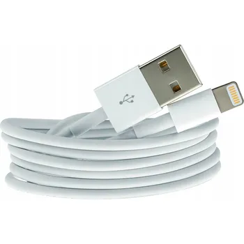 Datový kabel Kabel Lemon Mobile USB - Apple Lightning 2 m bílý