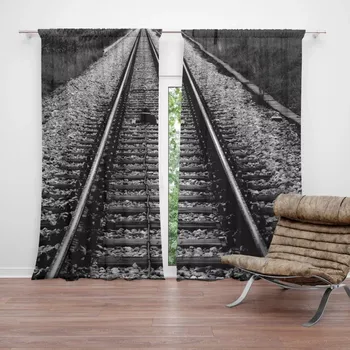 Závěs Sablio Závěs Koleje: 2ks 140x250cm