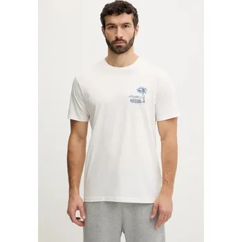 Pánské oblečení Bavlněné tričko Rip Curl 0TYMTE béžová 01X, vel. XL