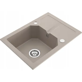Granitový dřez Jednokomorový dřez Miló Kenzo granitový béžový