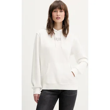 Dámská mikina Mikina Tommy Jeans DW0DW22080 bílá 00X, vel. S