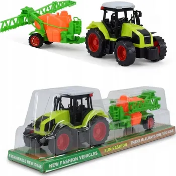 autíčko VELKÝ TRAKTOR + STROJE Pohyblivé části POHON 38 CM
