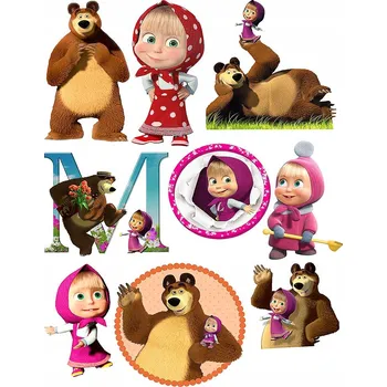 Tetování DOČASNÉ OMYVATELNÉ TETOVÁNÍ PRO DĚTI Máša a medvěd BEAR
