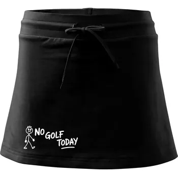 Dámské oblečení No Golf Today - Sportovní sukně - two in one - XL ( Černá )