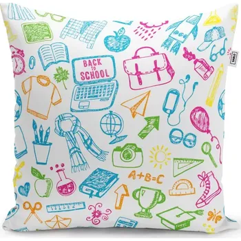 Polštář Sablio Polštář Barevná škola - 50x50 cm