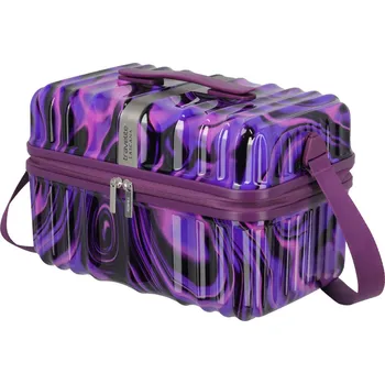 Cestovní taška Travelite Lascana Edition Beautycase Purple Swirl 18 L TRAVELITE-77443-19