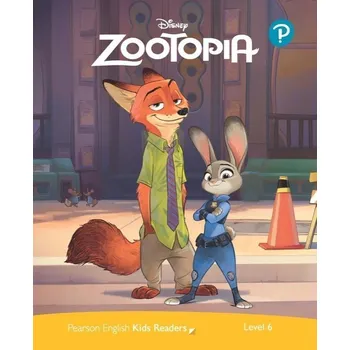 Cizojazyčná kniha Pearson English Kids Readers: Level 6 Zootopia (DISNEY)