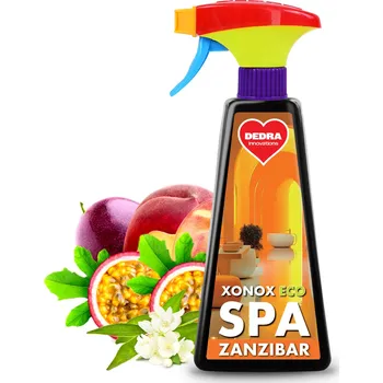 XONOX SPA | Extra silný čistič koupelny | vodoodpudivý efekt & ECO složení | ZANZIBAR | 500 ml Dedra