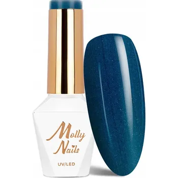 Lak na nehty Molly Nails Hybridní Lak na Nehty 8 g - Č. 44 Glamour Reflections