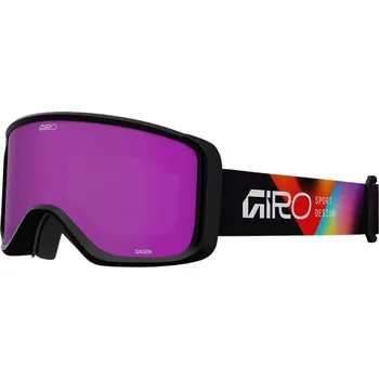Sjezdové lyžování brýle Giro Sagen - Black Angles/Amber Pink/Yelow one size