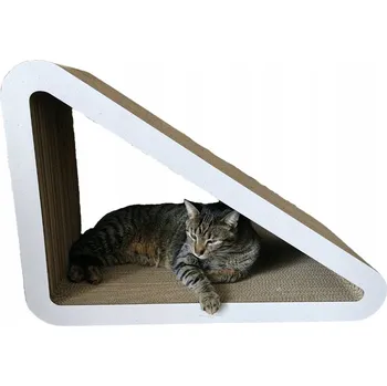 Nízké škrabadlo, pelíšek, škrabací podložky Mruu&Pruu do 60 cm